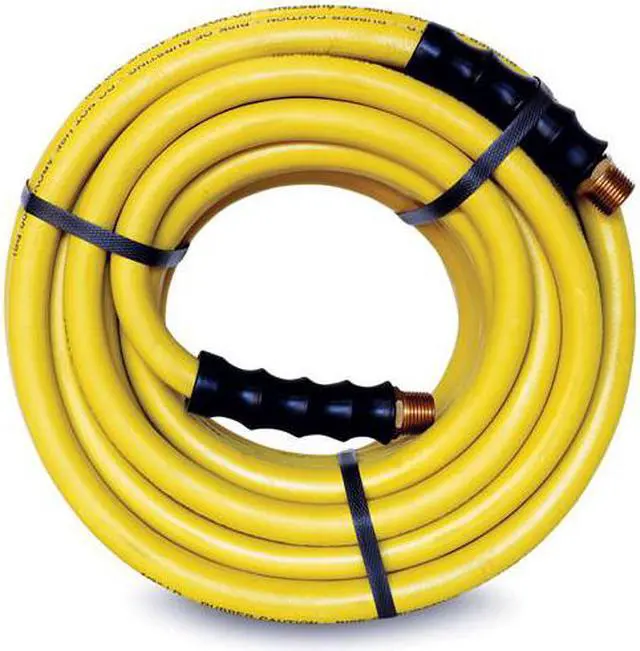 Alt view image 3 of 4 - STEELMAN 96846-IND 50-Foot Long Yellow Rubber 1/2" ID Hose