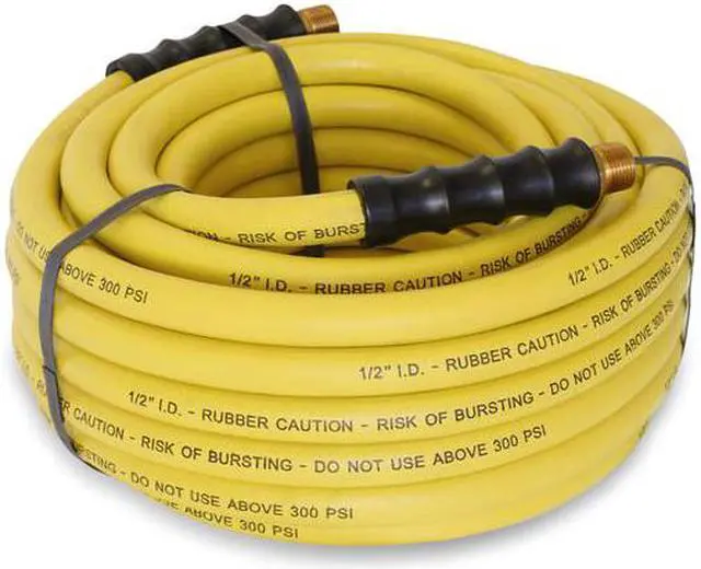 Alt view image 4 of 4 - STEELMAN 96846-IND 50-Foot Long Yellow Rubber 1/2" ID Hose
