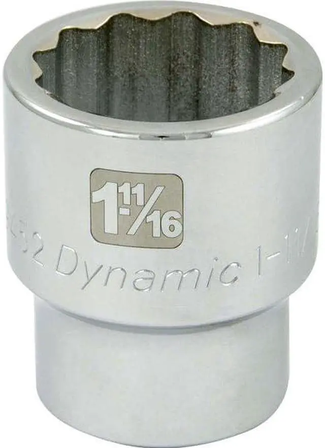 Alt view image 5 of 5 - DYNAMIC D099452 1" Drive, 1-11/16" SAE Socket, 6 Points
