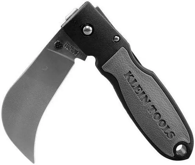 Alt view image 4 of 6 - KLEIN TOOLS 44005C Hawkbill Lockback Knife with Clip