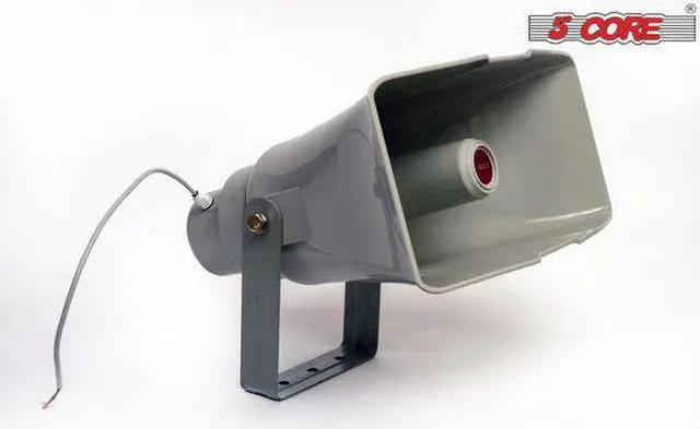 Alt view image 3 of 10 - 5 CORE SUH-400 Pa Horn Indoor Outdoor Waterproof +Driver 400Mm Wide Suh 400