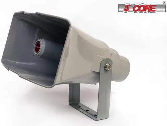 Alt view image 4 of 10 - 5 CORE SUH-400 Pa Horn Indoor Outdoor Waterproof +Driver 400Mm Wide Suh 400