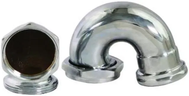 Alt view image 3 of 3 - EVERFLOW 11314 IPSx1-1/4" LA Pattern Trap for Tubular Drain Applications,