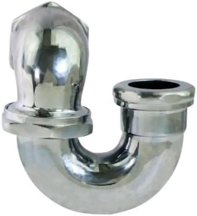 Alt view image 2 of 3 - EVERFLOW 11314 IPSx1-1/4" LA Pattern Trap for Tubular Drain Applications,