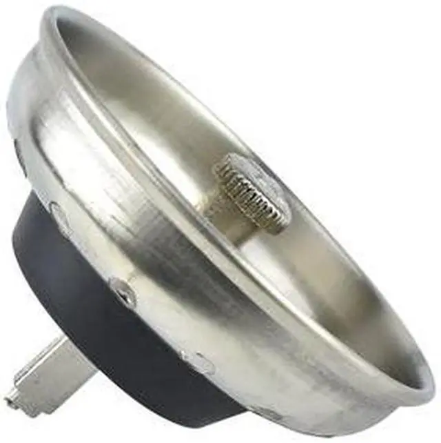 Alt view image 6 of 7 - KEENEY MFG K5435DSBN Sink Strainer with Fixed Post Basket, Brushed Nickel