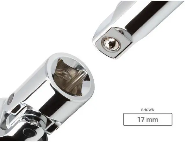 Alt view image 4 of 4 - TEKTON SHD18118 3/8 Inch Drive x 18 mm Universal Joint Socket