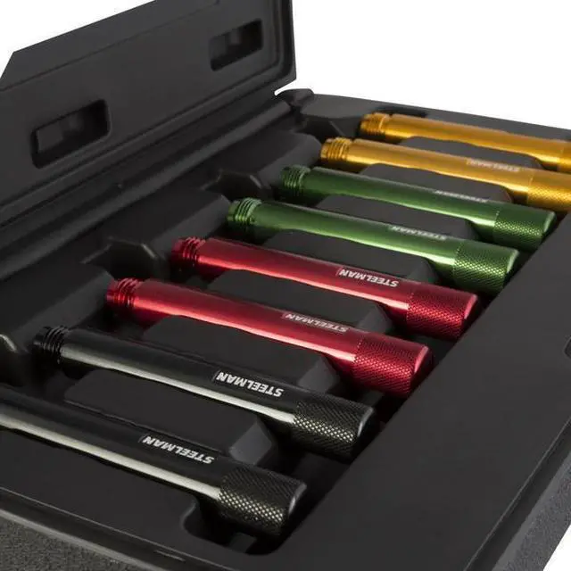 Alt view image 2 of 6 - STEELMAN 78760 8-Piece Wheel Hanger Set