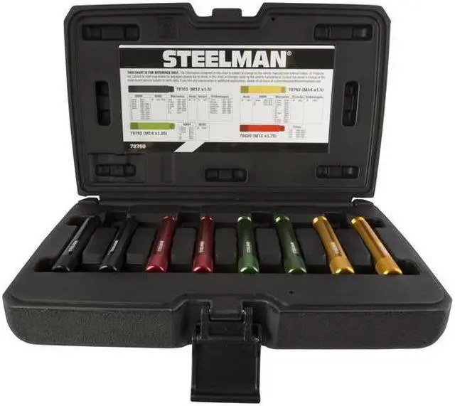 Alt view image 3 of 6 - STEELMAN 78760 8-Piece Wheel Hanger Set