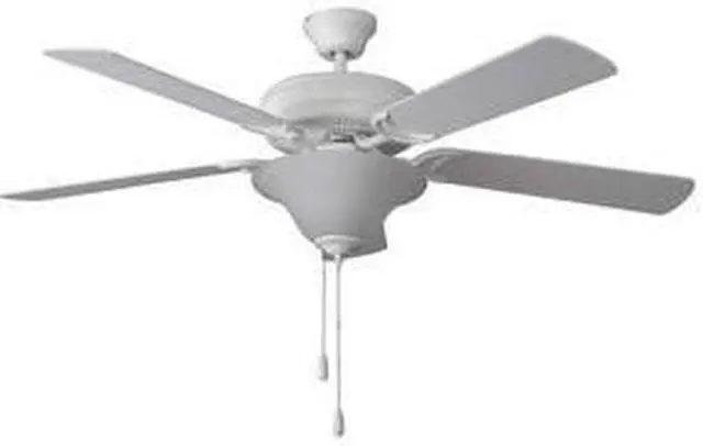 Main image of LITEX INDUSTRIES DCF52MWW5L 52" Matte White Finish Ceiling Fan Includes Blades