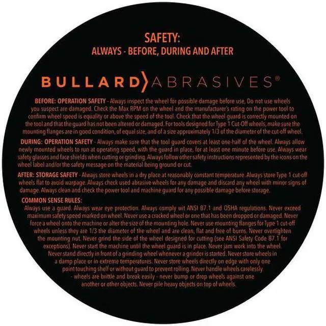 Alt view image 2 of 4 - BULLARD ABRASIVES 9067 ALU Six Pack - (4) 63407, (1) 34284, (1) 34286