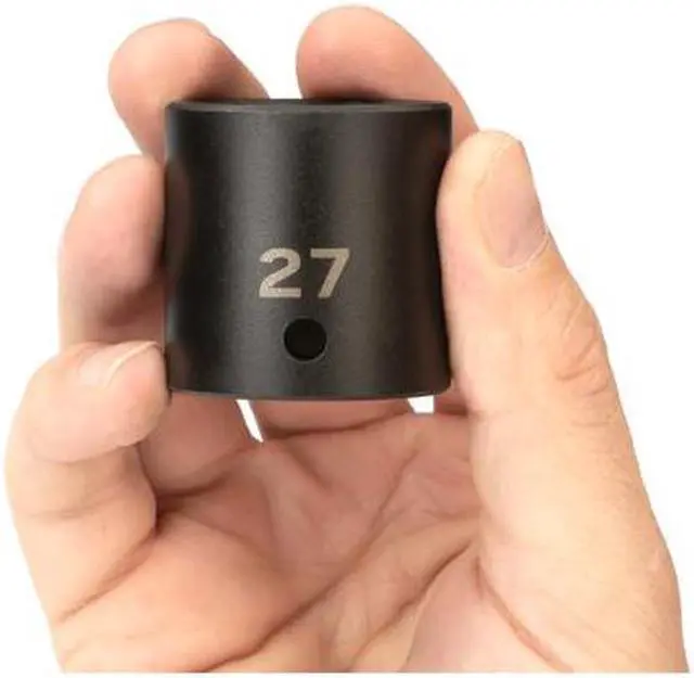 Alt view image 3 of 3 - TEKTON SID22127 1/2 Inch Drive x 27 mm 6-Point Impact Socket
