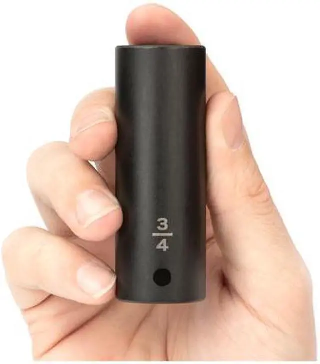 Alt view image 3 of 3 - TEKTON SID23019 1/2 Inch Drive x 3/4 Inch Deep 6-Point Impact Socket