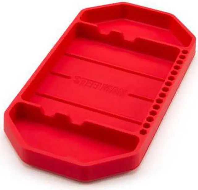 Main image of STEELMAN 42473 Flexible Silicone Non-slip Tool Tray, Tool Organization, High