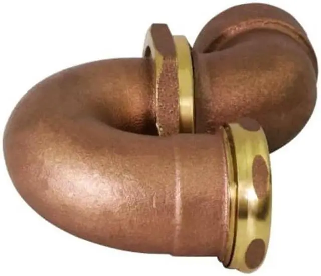 Alt view image 4 of 4 - EVERFLOW 21317 SWTx1-1/2" LA Pattern Trap for Tubular Drain Applications, Brass
