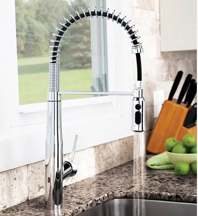 Alt view image 3 of 5 - SPEAKMAN SBS-1043 Neo Sensor Spring Kitchen Faucet - PC