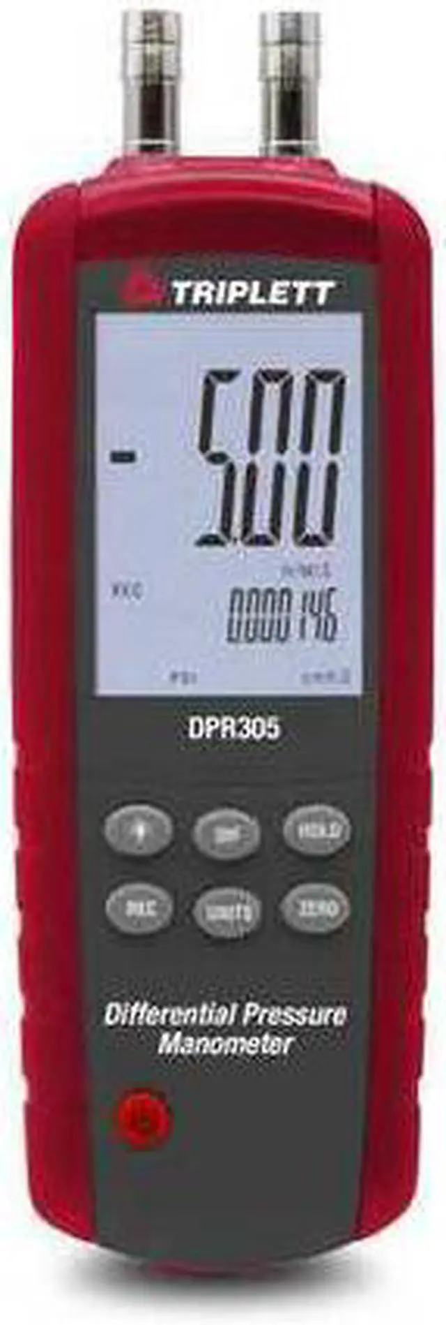 Main image of TRIPLETT DPR305 Differential Pressure Manometer 5 psi
