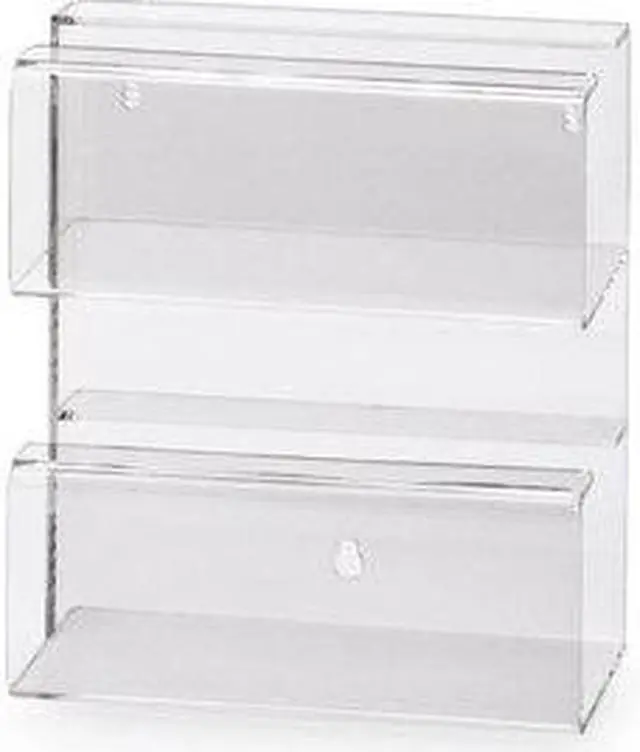 Alt view image 2 of 2 - OMNIMED 305327 Acrylic Top Open Glove Box Holder(s) (Double)