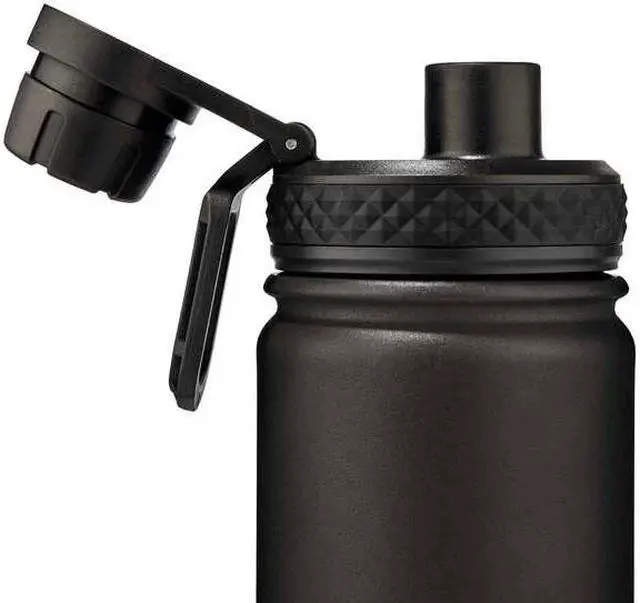 Alt view image 2 of 5 - ERGODYNE 5152 Black Insulated Stainless Steel Water Bo