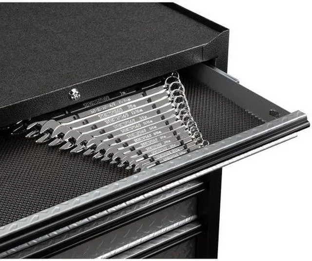 Alt view image 4 of 6 - TEKTON ORG29119 19-Tool Combination Wrench Organizer Rack, Black