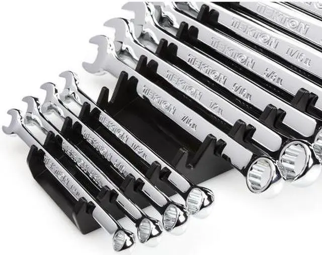 Alt view image 5 of 6 - TEKTON ORG29119 19-Tool Combination Wrench Organizer Rack, Black