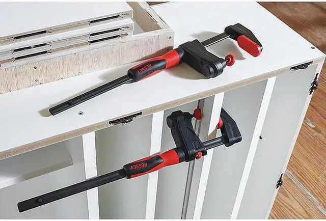 Alt view image 2 of 3 - BESSEY GK30 Bar Clamp, Plastic Handle and 2 3/8 in Throat Depth