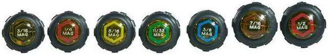 Alt view image 5 of 7 - KLEIN TOOLS 631M Nut Driver Set, Magnetic Nut Drivers, 3-Inch Shaft, 7-Piece