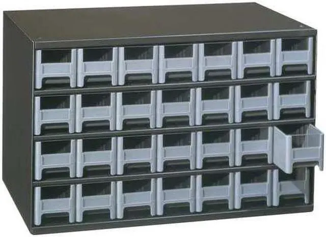 Alt view image 8 of 8 - AKRO-MILS 19228 Drawer Bin Cabinet, 11 In. D, 17 In. W