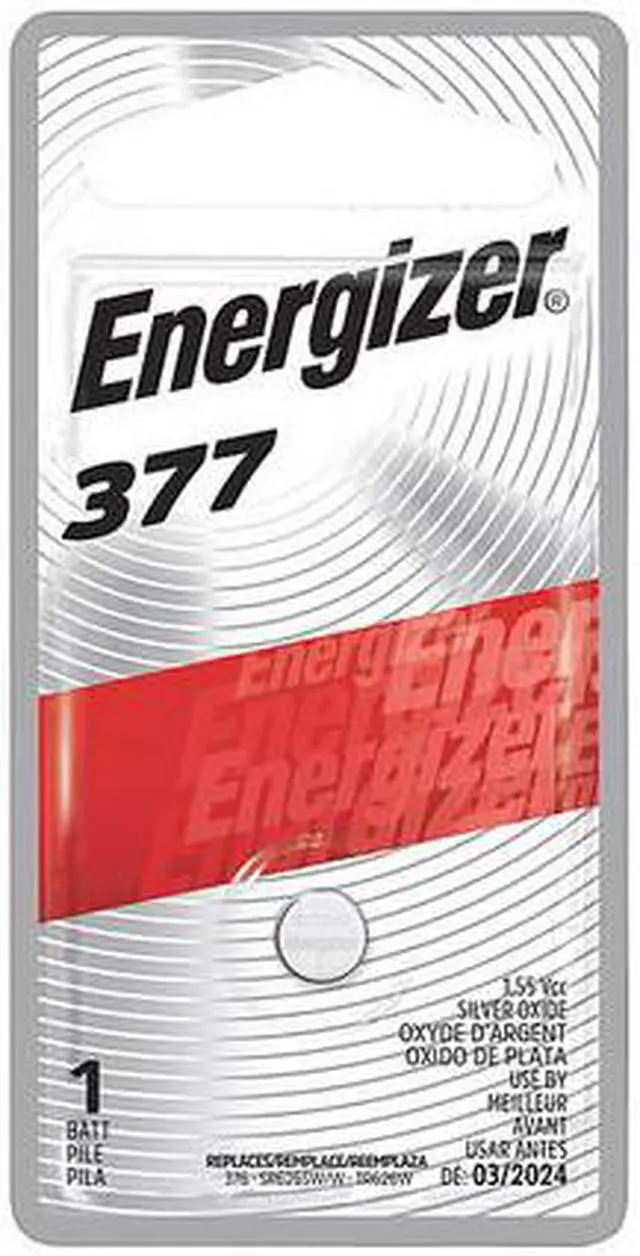 Alt view image 4 of 4 - Energizer 1.5V Watch Battery 377BPZ Unit: EACH