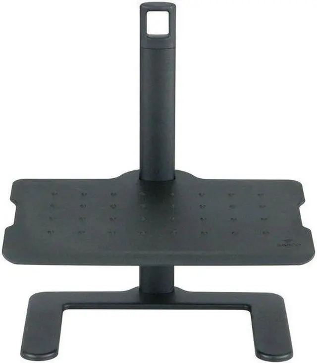 Alt view image 10 of 14 - Height-Adjustable Footrest, 20 1/2w X 14 1/2d X 3 1/2 To 21 1/2h, Black