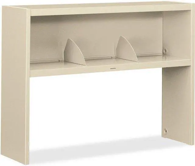Alt view image 7 of 8 - HON - H384815.L.L - 38000 Series Hutch Flipper Doors For 48w Open Shelf, 48w x 15h, Putty