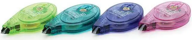 Alt view image 8 of 15 - Tombow MONO Original Correction Tape Asst RetroColor Applicators 1/6" x 394" 10