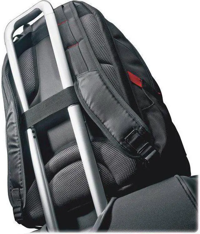 Alt view image 17 of 20 - Samsonite Tectonic Backpack for 17" Laptop - Black, Red