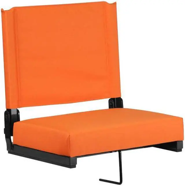 Alt view image 7 of 20 - Grandstand Comfort Seats by Flash with Ultra-Padded Seat in Orange