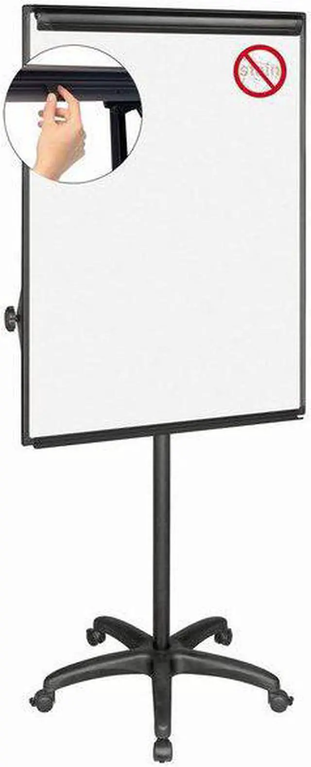 Alt view image 10 of 10 - Mastervision Mobile Presentation Easel