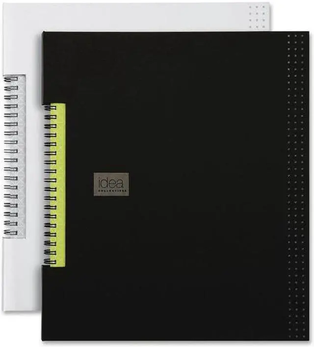 Alt view image 3 of 3 - Oxford 56897 Idea Collective Professional Wirebound Hardcover Notebook, 8 1/4 X 5 7/8, Black