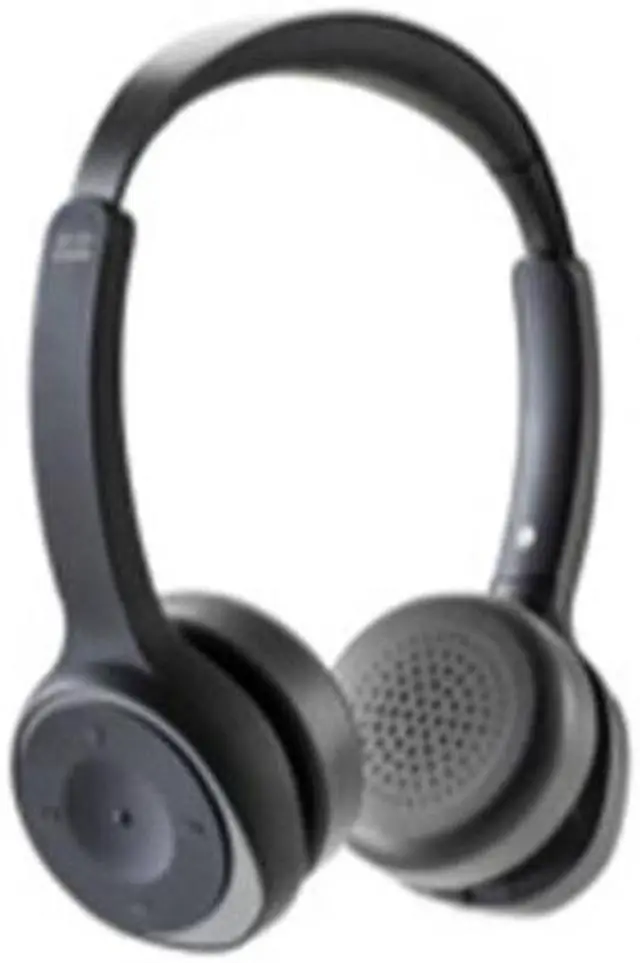 Alt view image 4 of 4 - Cisco 730 Wireless Dual On-ear Headset+Stand USB-A Bundle Carbon