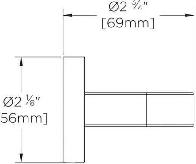 Alt view image 3 of 4 - SPEAKMAN SA-2704-MB Vector SA-2704-MB Hand Towel Bar