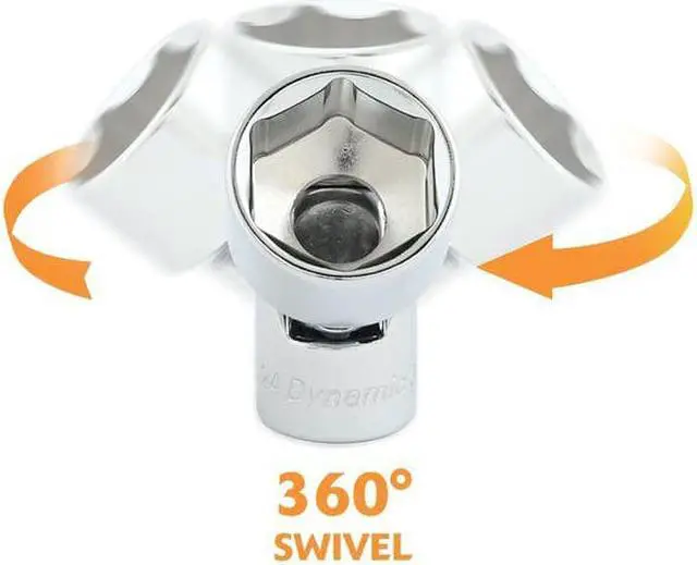 Alt view image 5 of 6 - DYNAMIC D008624 3/8" Drive, 3/4" SAE Socket, 6 Points