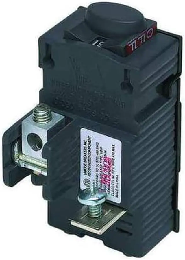 Alt view image 2 of 2 - 1P Standard Plug In Circuit Breaker 20A 120VAC PUSHMATIC UBIP120