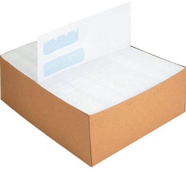 Alt view image 11 of 17 - Business Source Double Window Envelope No. 10 4-1/8"x9-1/2" 500/BX White 36694