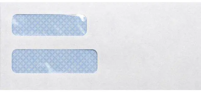 Alt view image 13 of 17 - Business Source Double Window Envelope No. 10 4-1/8"x9-1/2" 500/BX White 36694