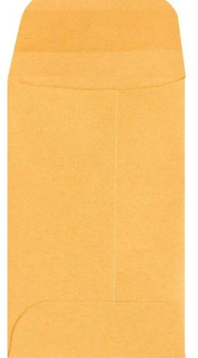 Alt view image 19 of 20 - Business Source Coin Envelopes No.1 24lb. 500/BX 2-1/4"x3-1/2" Kraft 04440