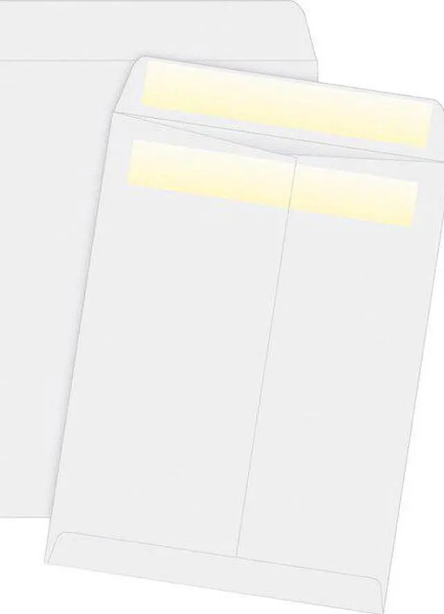 Alt view image 6 of 7 - Business Source Press/Seal Catalog Envelopes 28lb 10"x13" 100/BX WE Wove 04649