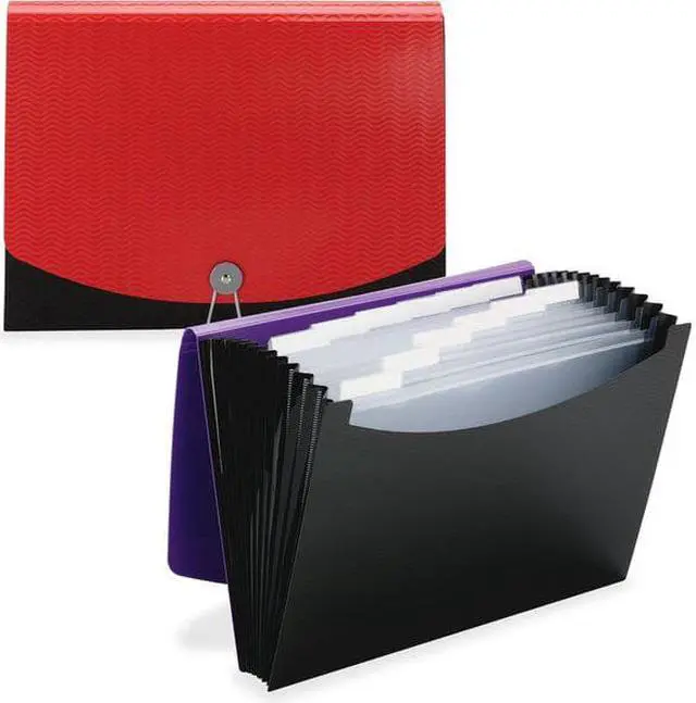 Alt view image 6 of 8 - Smead Poly 12-pocket Expanding File
