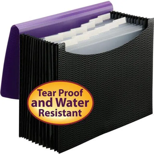 Alt view image 7 of 8 - Smead Poly 12-pocket Expanding File