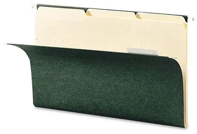 Alt view image 13 of 16 - Business Source Interior File Folders 1/3 Cut Assorted Legal 100/BX Manila 43560