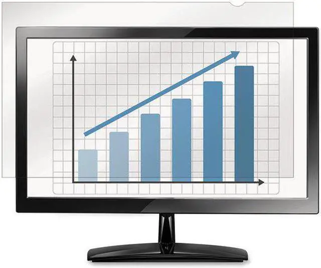 Alt view image 7 of 19 - Fellowes Blackout Privacy Filter, 23.8", Black 4816901