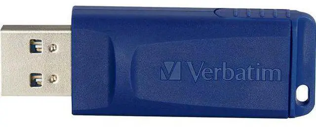 Alt view image 11 of 20 - Verbatim 128GB USB Flash Drive - Blue