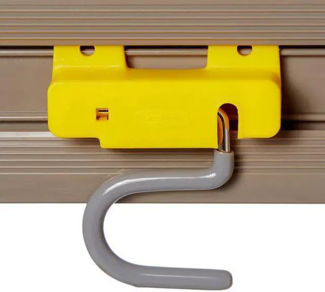 Alt view image 8 of 14 - Rubbermaid Commercial 199300 Closet Organizer-Tool Holder, 34 in. Width