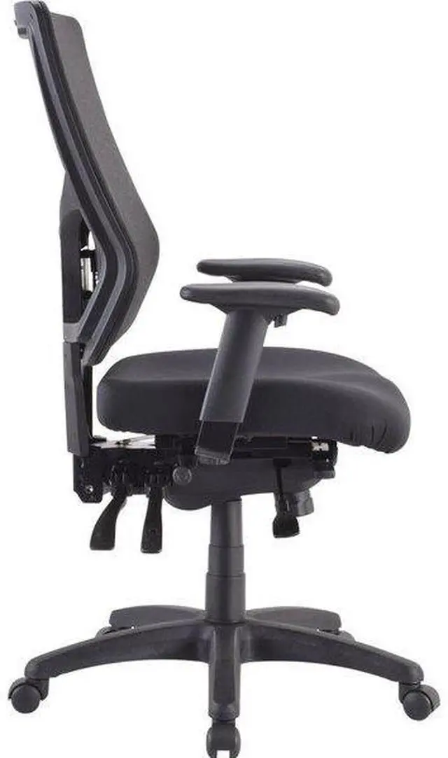 Alt view image 10 of 10 - Lorell Conjure Executive Mesh High-back Chair (LLR62000)